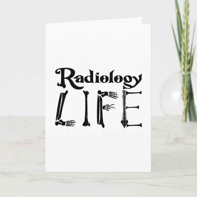Carte Radiologie Technologie Radiologie Technologue de l (Devant)