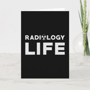 Carte Radiologie Vie Tech Rad Technologue Xray Tech