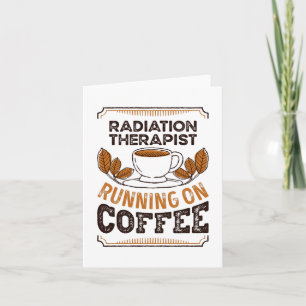 Carte Radiothérapeute fonctionnant sur café caféine Gif