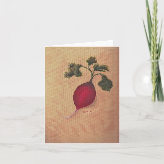 Carte Radish Note (Devant)