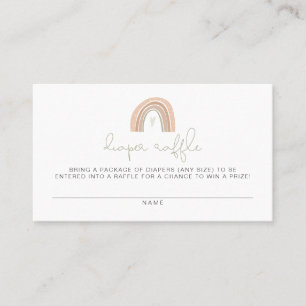 Carte Raffin GITA Pastel Rainbow Diaper