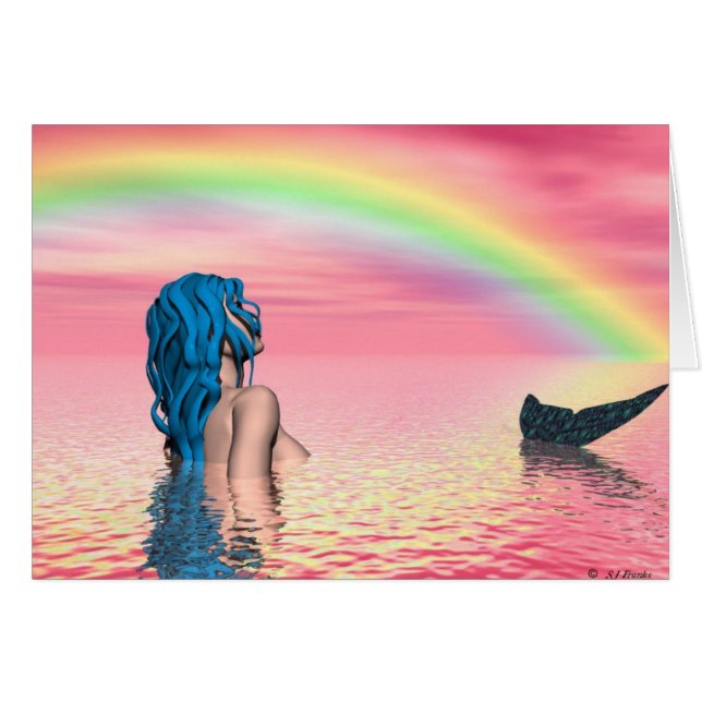 Carte Rainbow Dreams (Devant horizontal)