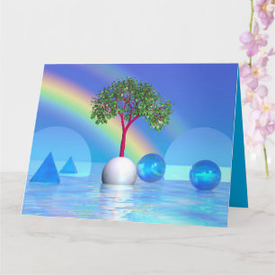 Carte Rainbow Tree
