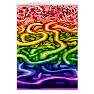 Carte Rainbow Vines LGBQT