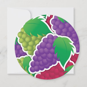 Carte Raisins mélangés