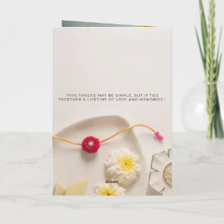 Carte Raksha Bandhan