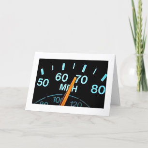 CARTE RALENTIR / PROFITEZ DE VOTRE ANNIVERSAIRE (POUR LE