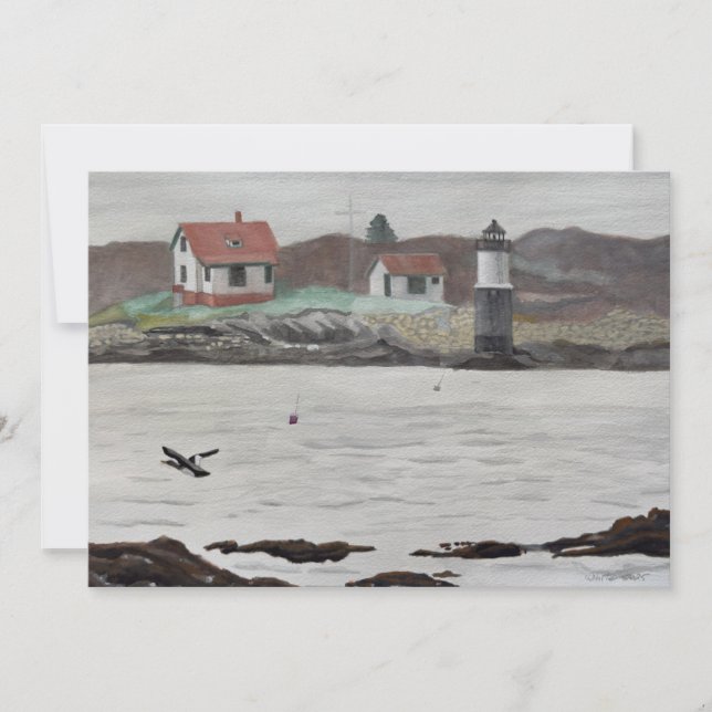 Carte Ram Island Maine (Devant)