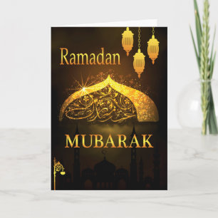 Carte Ramadan Al Adha and Fiter