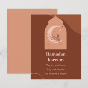 Carte Ramadan Kareem