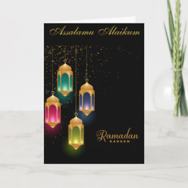 Carte Ramadan Kareem & Eid Moubarak Message personnalis
