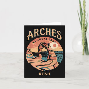 Carte Randonnée Camping Adventure Explorer Arches Nation
