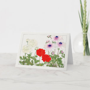 Carte Ranunculus par Tanigami Konan