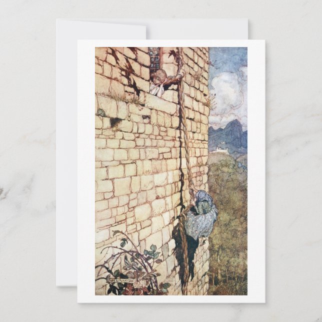 Carte Rapunzel (Devant)