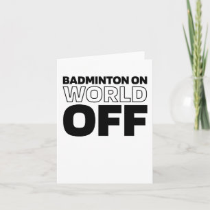 Carte Raquette De Navette - Raquette De Cour Badminton S