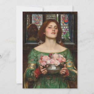 Carte Rassembler Ye Rosebuds John William Waterhouse