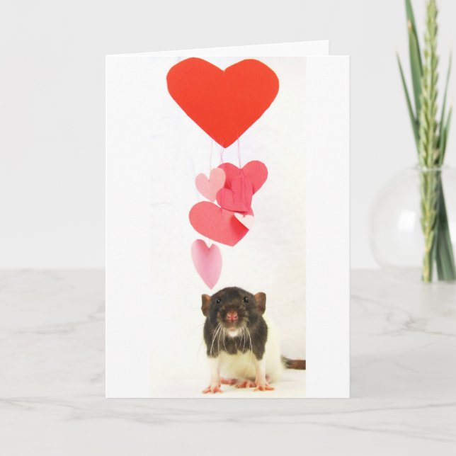 Carte Rat de coeur (Devant)