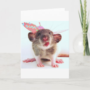 Carte Rat idiot de Flutterby