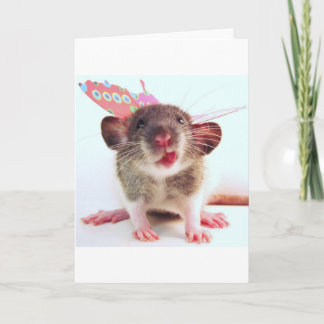 Carte Rat idiot de Flutterby