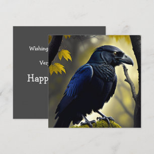 Carte Raven rustique - Natures Guardian