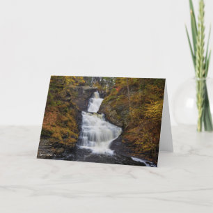 Carte Raymondskill Falls à l'automne 2018