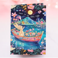 Reach for the Stars Aquarelle Floral Graduation