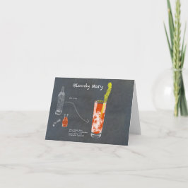 Carte Recette Bloody Mary
