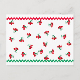 Carte Recette Cerises & Ric Rac