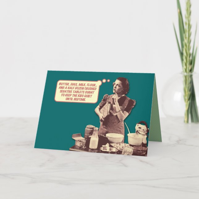 Carte Recette de gâteau de Sleepytime (Devant)