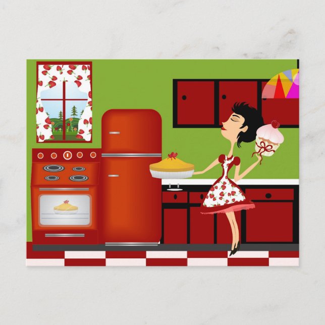 Carte Recette Rétro (Devant)