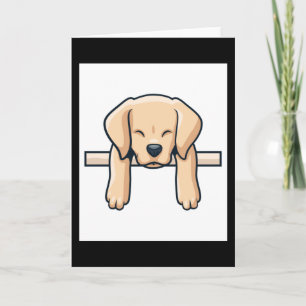 Carte Récupérateur Labrador