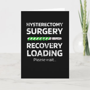Carte Récupération hystérectomique   Chirurgie Uterus Re