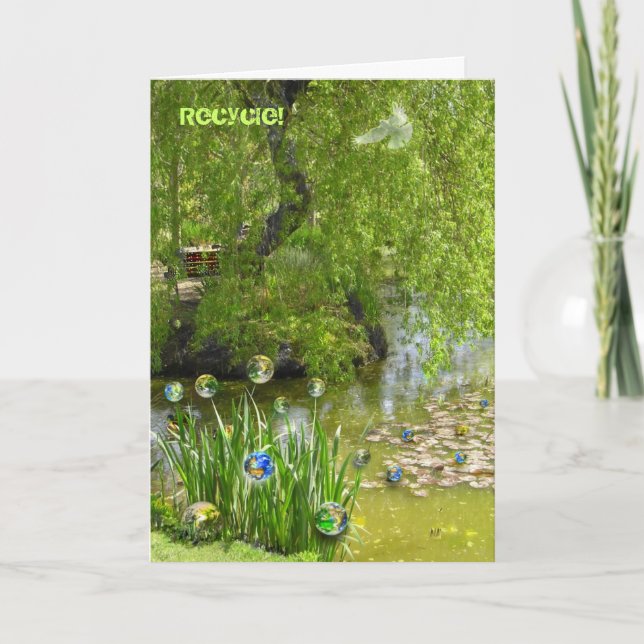 Carte Recycler la Terre ! (Devant)