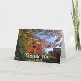 Carte Red Maples au Jardin Japonais