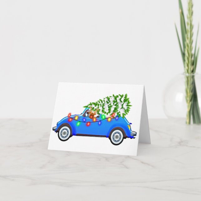 Carte Red Nose Reindeer (Devant)