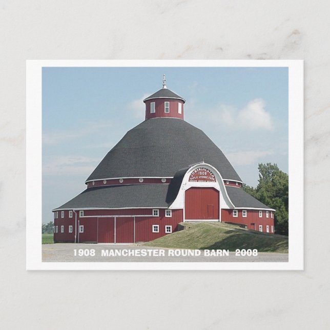 Carte Red ROUND BARN (Devant)