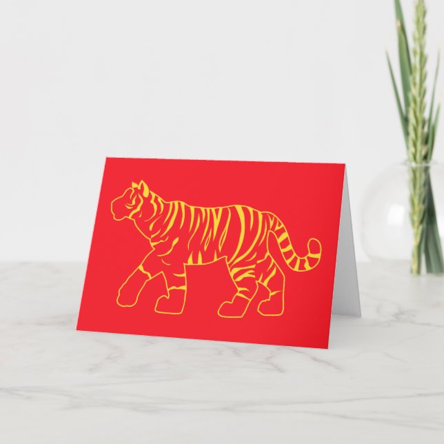 Carte Red Tiger (Devant)