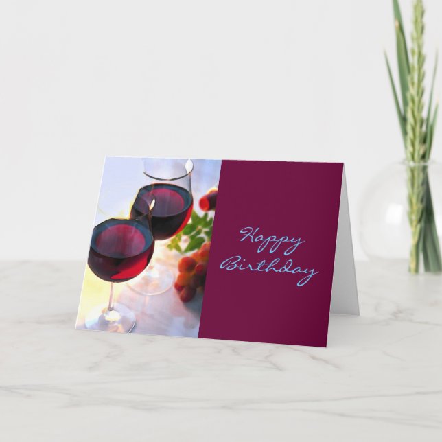 Carte Reds à l'après-midi Anniversaire (Devant)