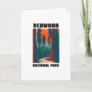 Carte Redwood National Park, Redwood Trees