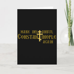 Carte Refaire Istanbul Constantinople à nouveau Orthodox