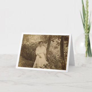 Carte Réflexion tranquille