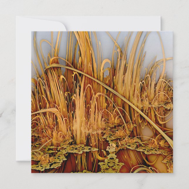 Carte Réflexions d'or (Devant)