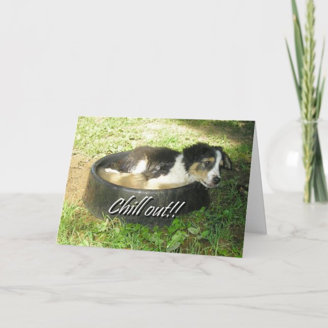 Carte "Refroidir !" (Devant)