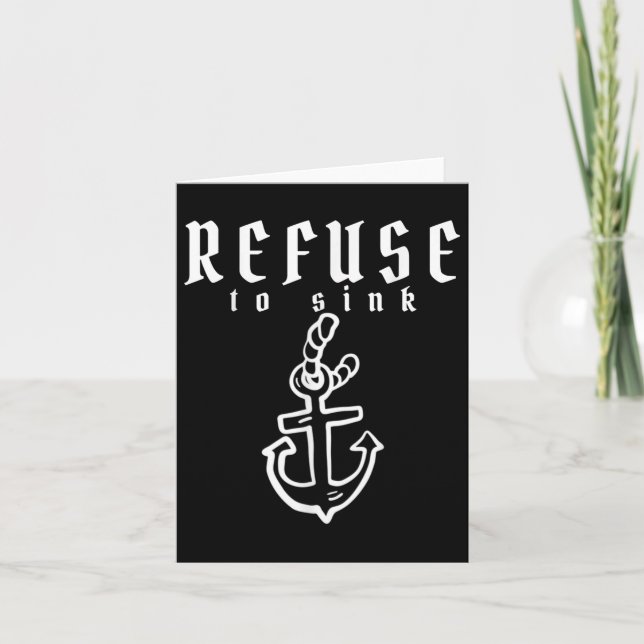 Carte Refus De Consommer La Dépression Sensibilisation À (Devant)