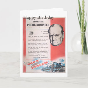 Carte Réimpression d'une affiche britannique de la pério