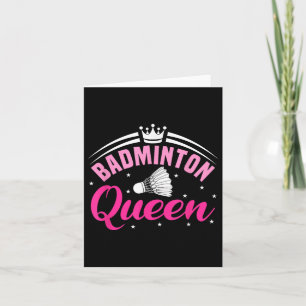 Carte Reine Badminton