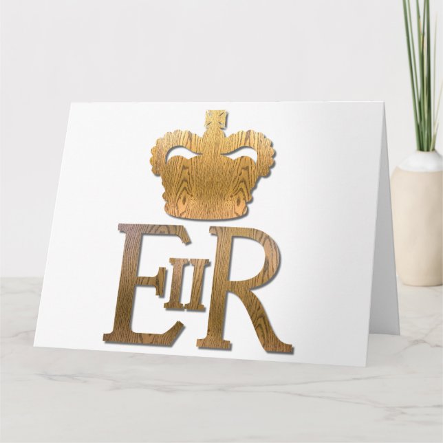 Carte Reine Elizabeth Royal (Devant)
