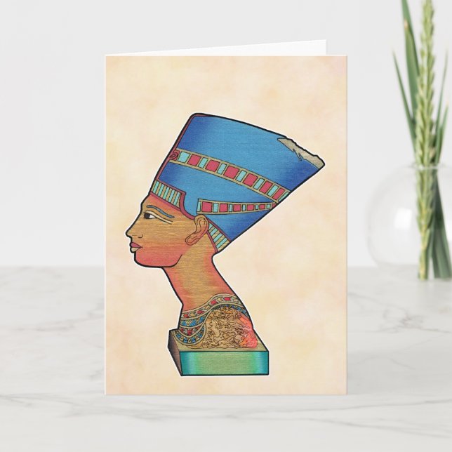 Carte Reine Nefertiti (Devant)