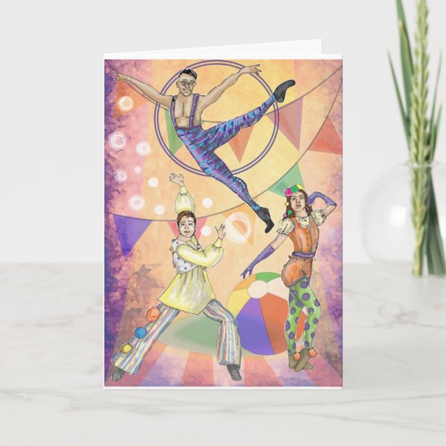 Carte Rejoignons-nous au cirque (Devant)