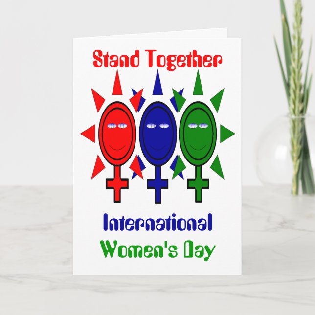 Carte Rejoindre la Journée internationale de la femme (Devant)
